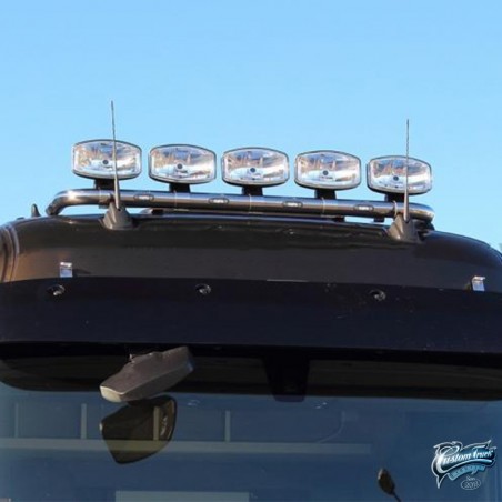 Rampe de toit inox Renault T High Cab 2014 avec Leds pré-câblée 5 sorties