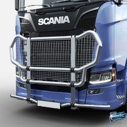 Pare Buffle inox Scania S/R/G New Generation avec Grille