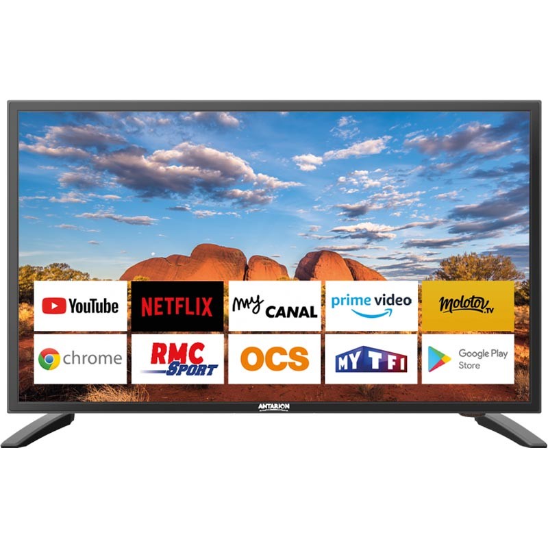Smart TV 12v 24v 220v pour camion 40 pouces Compatible ULTRA HD DVB