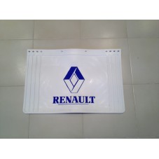 BAVETTE BLANCHE RETAILLABLE 600/500X400 MARQUAGE RENAULT BLEU