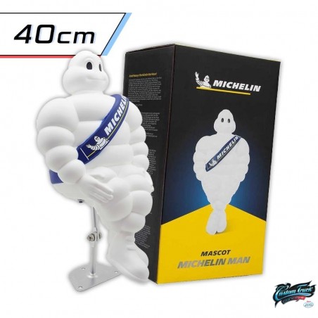 Bonhomme Bibendum Michelin 40cm pour Camion avec support et sa boîte d'emballage
