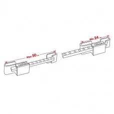 Cadenas Remorque et Container de Camion 24-50cm