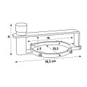 Antivol de Carburant pour Camion Goulotte à Bouchon 80mm