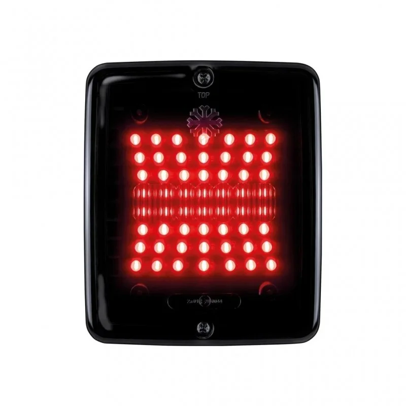 Feu carré arrière / stop Dark Knight IZE LED rouge