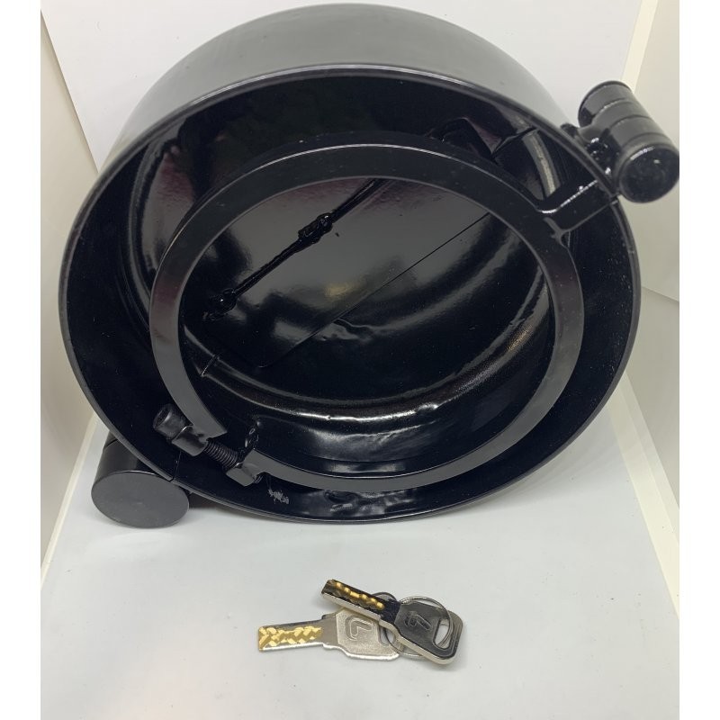 Lot De 2 Antivols Pour Réservoir Diesel - Diamètre 110 Mm Universel Avec Serrure, Camion, Neuf