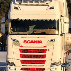 Visière lisse Scania NTG 230x30cm