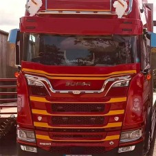 Visière lisse Scania Next Generation pour 2 ou 5 veilleuses Accesso