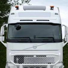 Visière Volvo FH4 FH4B FM4 et FM4B découpe 2 Barres Lazer Linear 18 Elite 126W