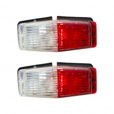 Pack 2 Feux de Gabarit blanc et rouge à ampoule