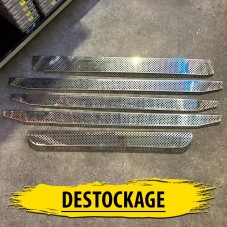 Pack inox de Calandre quadrillé pour Scania R