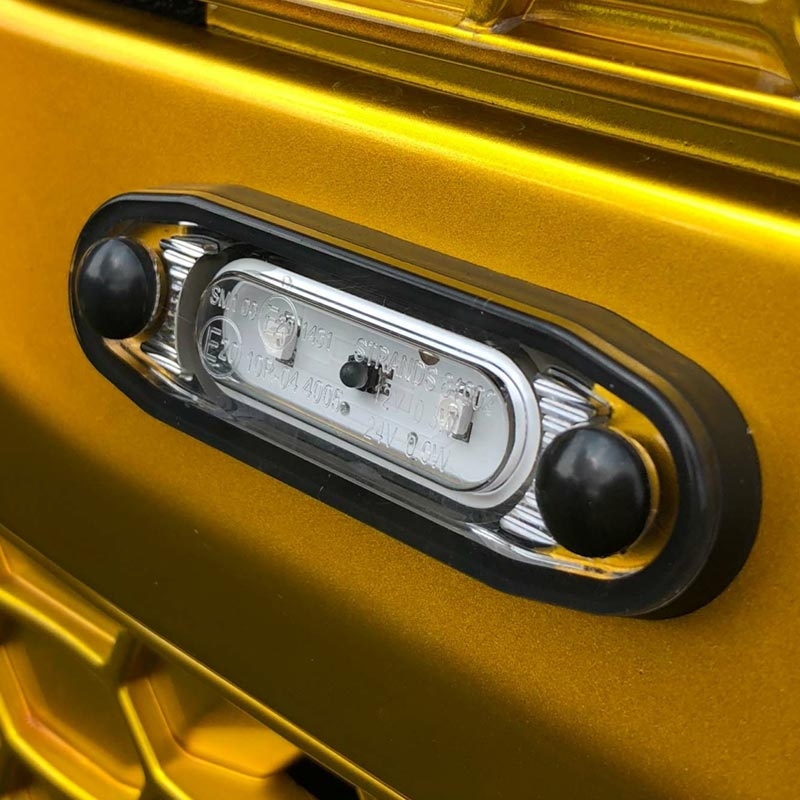 JMEST LEAD Feux de conduite LED pour moto, blanc ambre 60 W LED feux  antibrouillard projecteurs avec 4 modes d'éclairage, universellement  adaptés pour