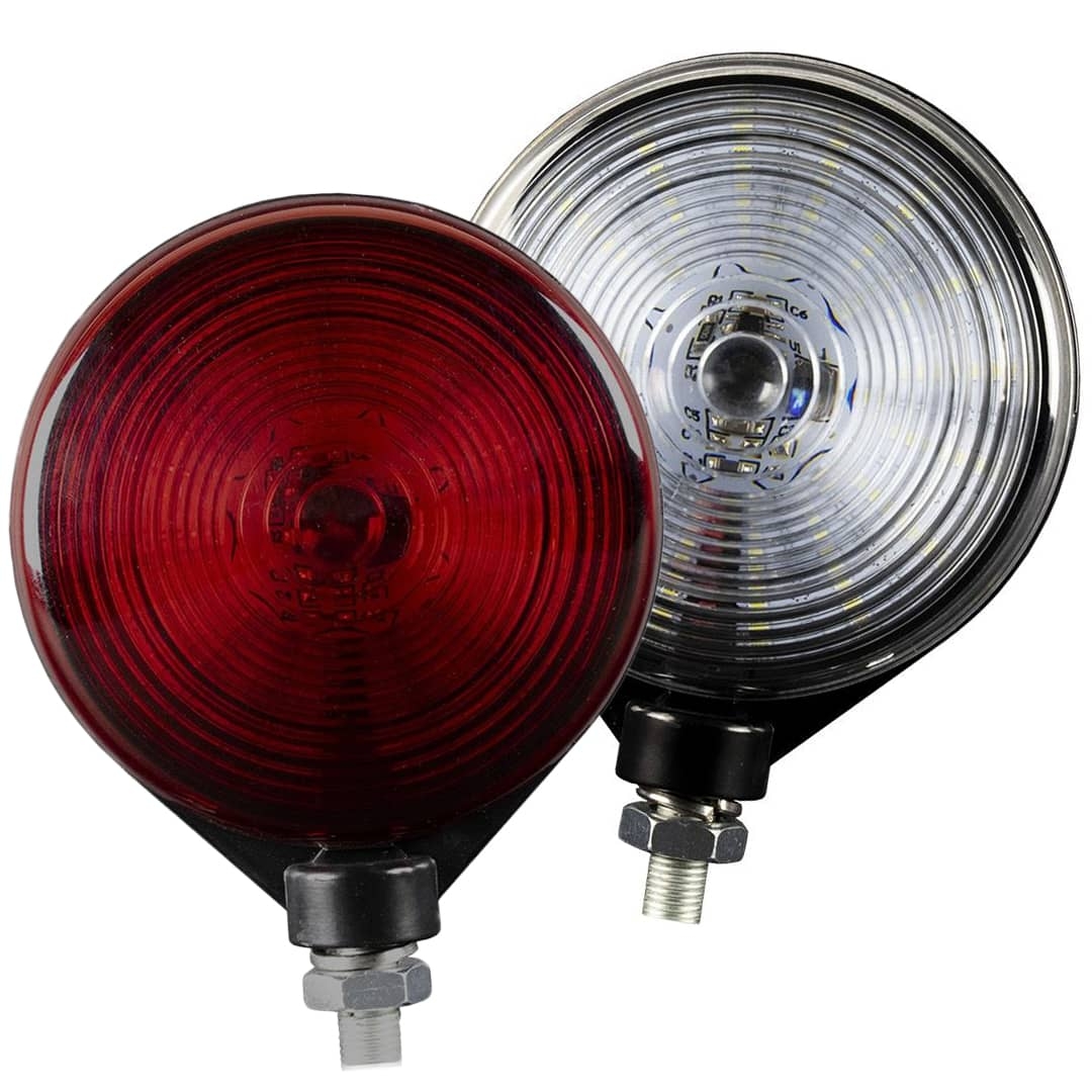 Feu De Gabarit Blanc LED Pour Camion 12V/24V - Lucidity 26260C-V 85x29mm