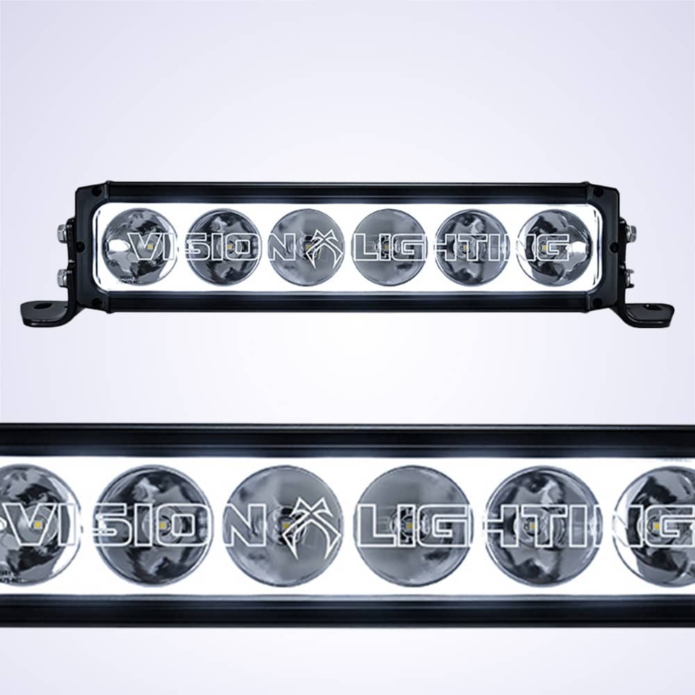 Barre 6 LED Vision X XPR 291 mm 11-32 Volts Faisceau mixte longue d