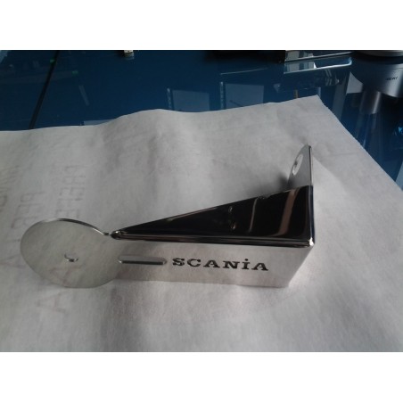 SUPPORT D'ANTENNE INOX POLI SCANIA FIXATION SUR VISIERE
