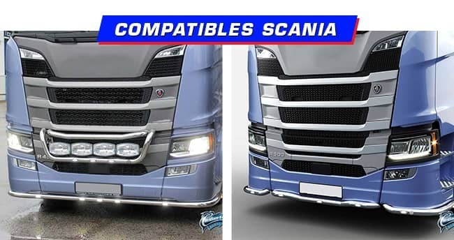Rampes sous pare-choc Scania Next Gen, R2, Streamline (compatibles)