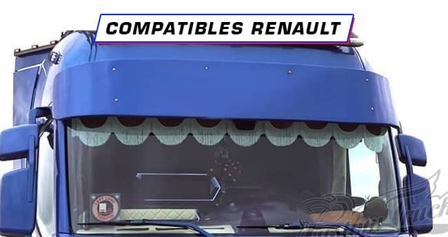 VIsières et Casquettes pour Camion Renault