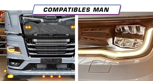 Eclairage compatible MAN