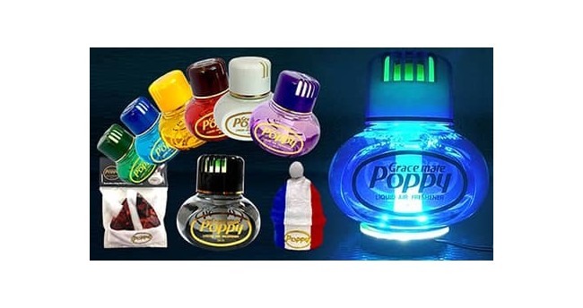 Désodorisant Poppy LED, décoration et accessoires pour votre Camion