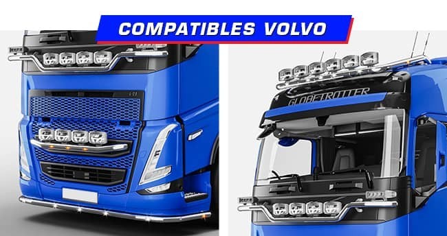 Rampe LED pour camion Volvo FH5, FH4, FH3/2, FM et FMX  (compatibles)