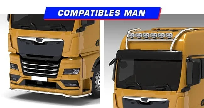 Rampe LED compatibles Camion MAN TGX / TGA / TGS