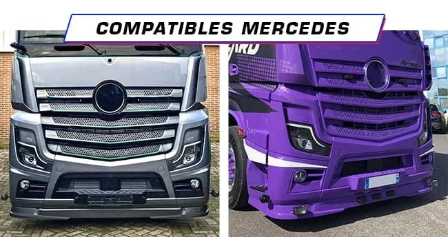 Spoilers pour Camion Mercedes Actros MP5 et MP4 - Produits compatibles