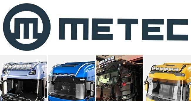 Accessoires METEC : Barres de Camions LEDs | Custom Truck Concept
