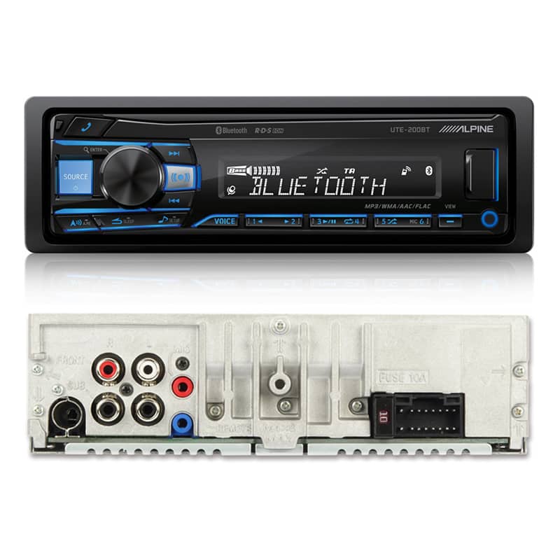 Autoradio Alpine Tuner avec Bluetooth® et CD / MP3 / USB / 2RCA