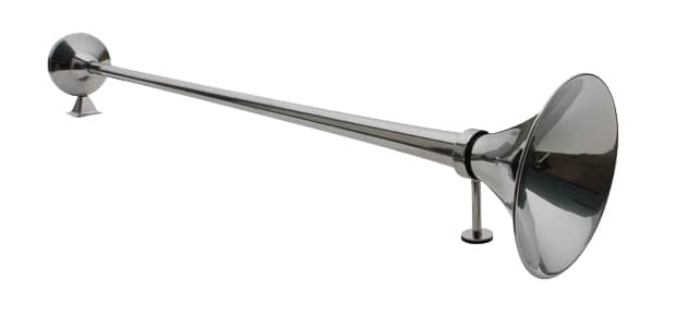 Klaxon Trompe Nedking 95 cm inox 120 décibels