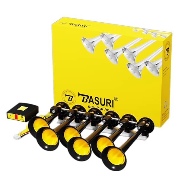 Klaxon Baby Shark Basuri 12-24 volts pour camion tracteur voiture