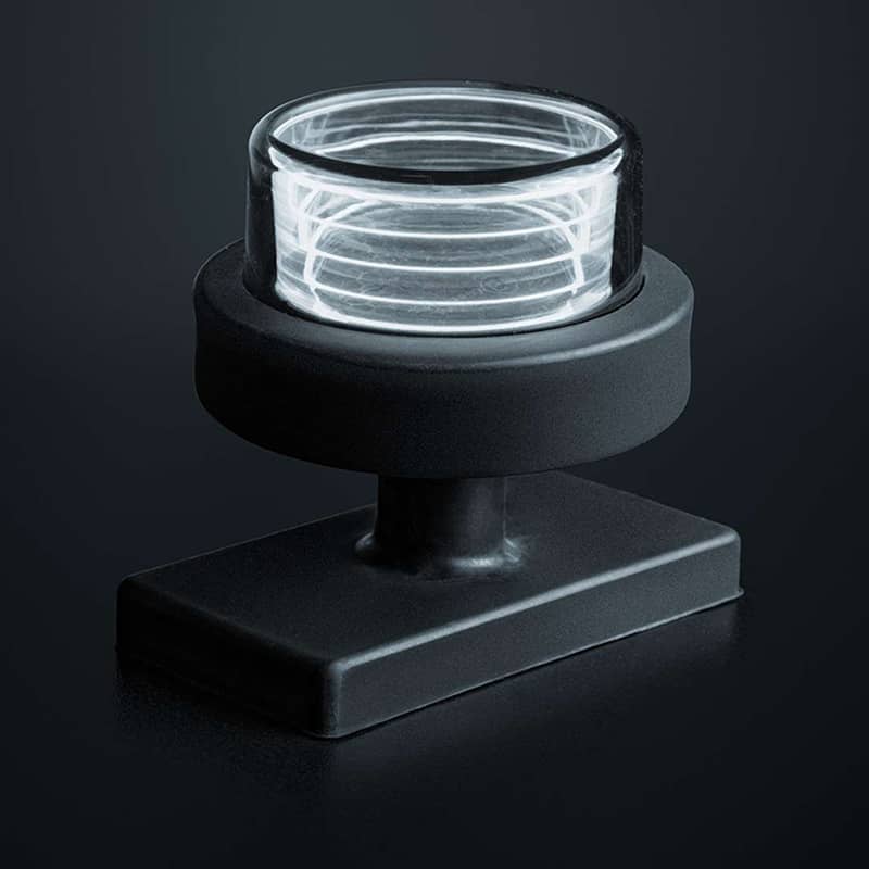 Module Bouliche LED blanc FORT9 Geo avec support court façade pour Camion Feu Suédois 10-40 Volts