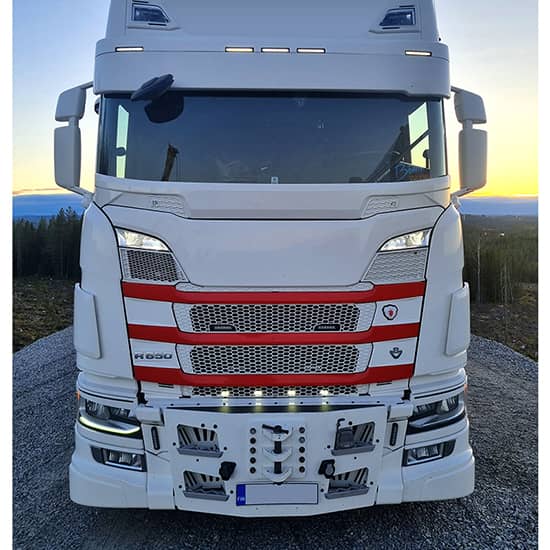 Pare Perroquet Polyester Scania Next Generation Plug and Play vue de face