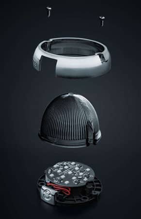 Accessoire Feu Melon RGB IZE LED fumé 12V-24V