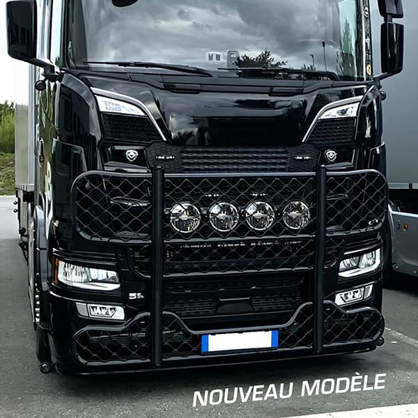 Accessoire Pare Buffle en aluminium anodisé Hypro Maxi Scania Next Generation