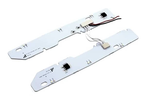 Accessoire camion Kit de conversion rouge / blanc LED pour plafonnier Volvo FH et FM à partir de 2013 en 24 volts et 4 watts