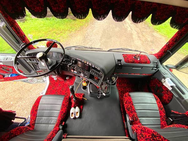 tapis cabine camion