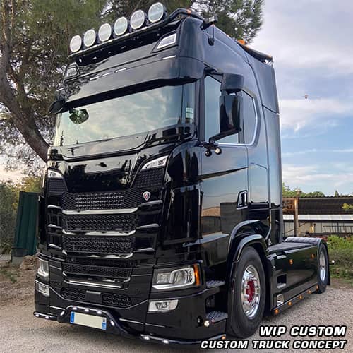 Équipements extérieurs pour camion