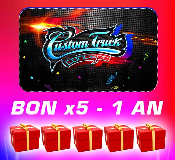 Bon de réduction Octobre 2025 chez Custom Truck Concept
