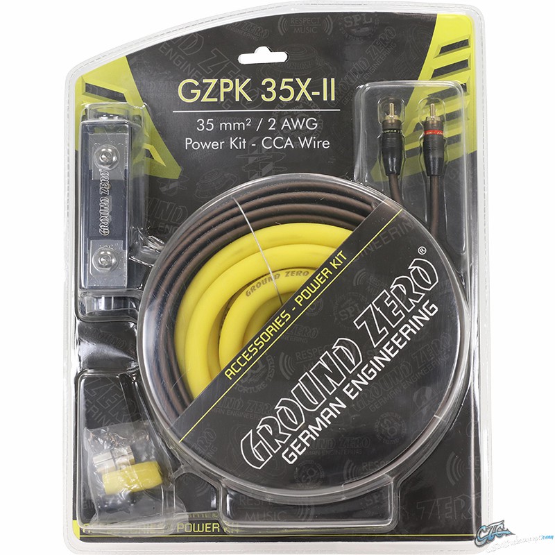Câble RCA 35mm² Audio GZPK 35X-II Ground Zero