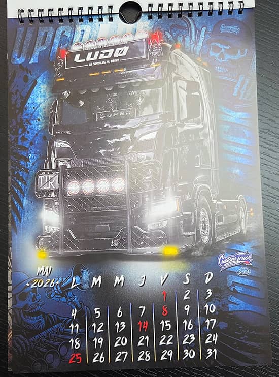 Calendrier 2025 Custom Truck Concept page 6 Mai