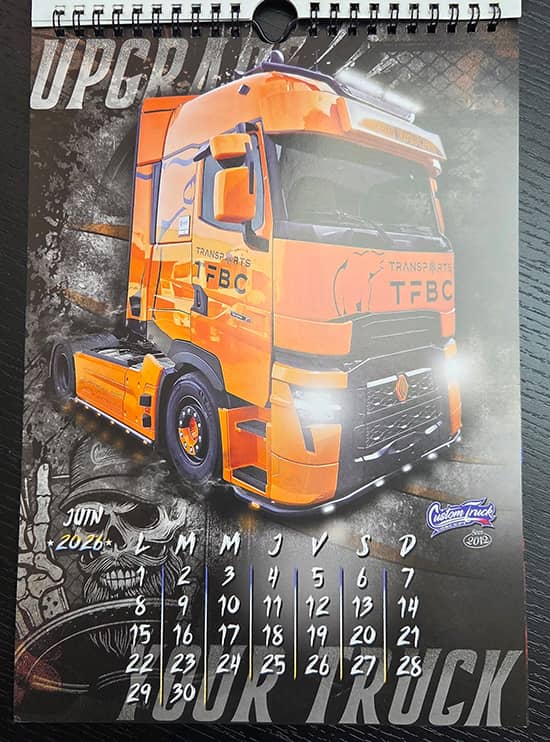Calendrier 2025 Custom Truck Concept page 7 Juin