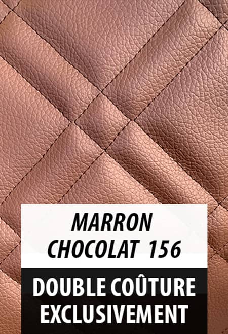 Couleur tapis camion Marron chocolat référence 156