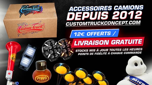 Custom Truck Concept bannière magasin