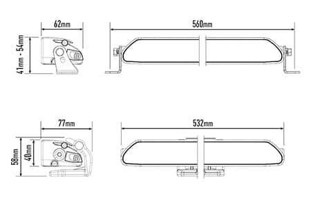Barre LED Lazer Linear-18 Elite photo 3