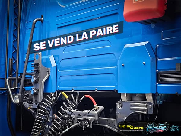 Caches polyester des suspensions du camion Scania Next Generation photo 1