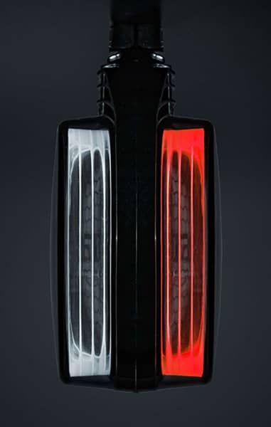 Feu espagnol Blanc / Orange / Rouge FOR9T Strands lentille sombre photo 5