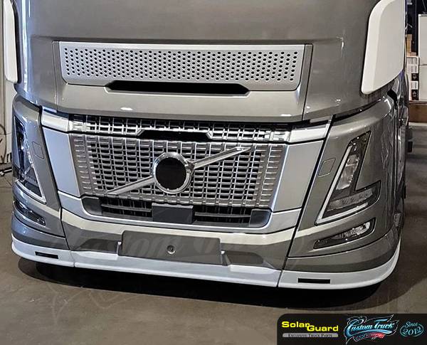 Spoiler 9cm pour camion Volvo FH Aero découpe NTG pour 5 Feux / 2 Feux / Lisse