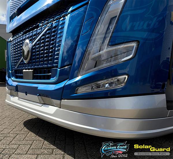 Spoiler 14cm Volvo FH Aero découpe NTG pour 5 Feux / 2 Feux / Lisse
