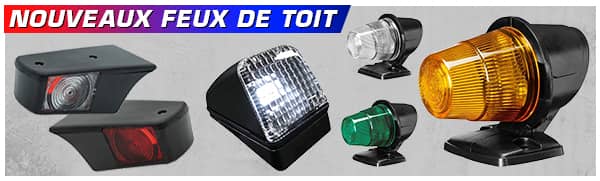Feux de toit pour camion sur cabine poids lourd
