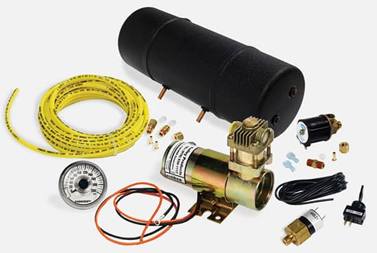 Kit compresseur 12V puissance 4 à 9 bar