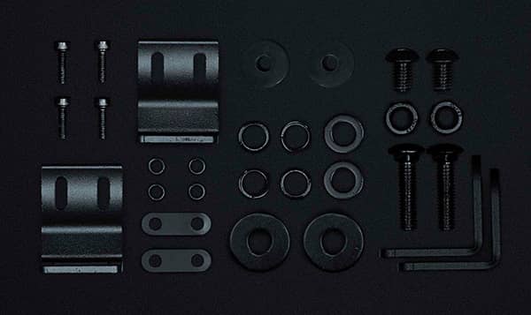 Kit de montage Barre LED blanche / orange Nuuk D-Line 9-36 volts